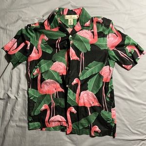 H&M Label of Graded Goods casual flamingo buttonup